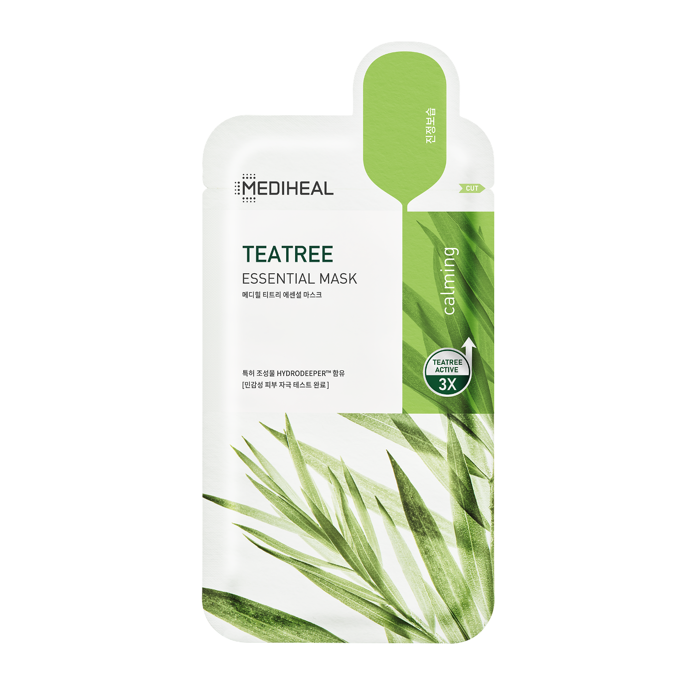 mediheal Teatree Essential Mask 24 ml (5-pack eller 10-pack)
förpackning